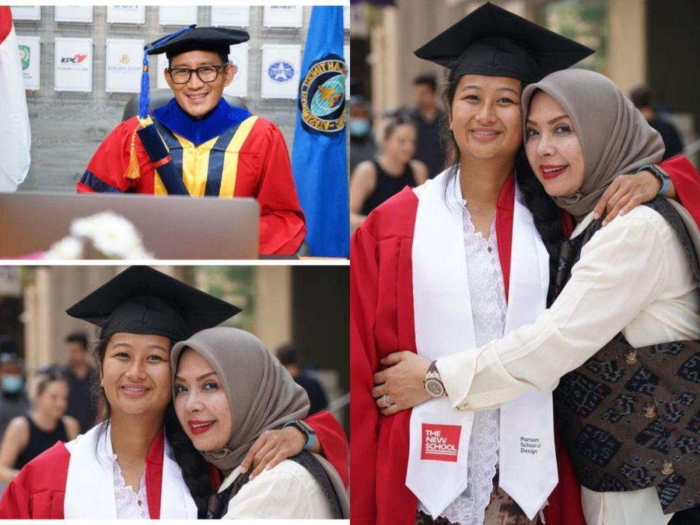 9 Potret Putri Sandiaga Uno yang Baru Lulus Kuliah di Amerika
