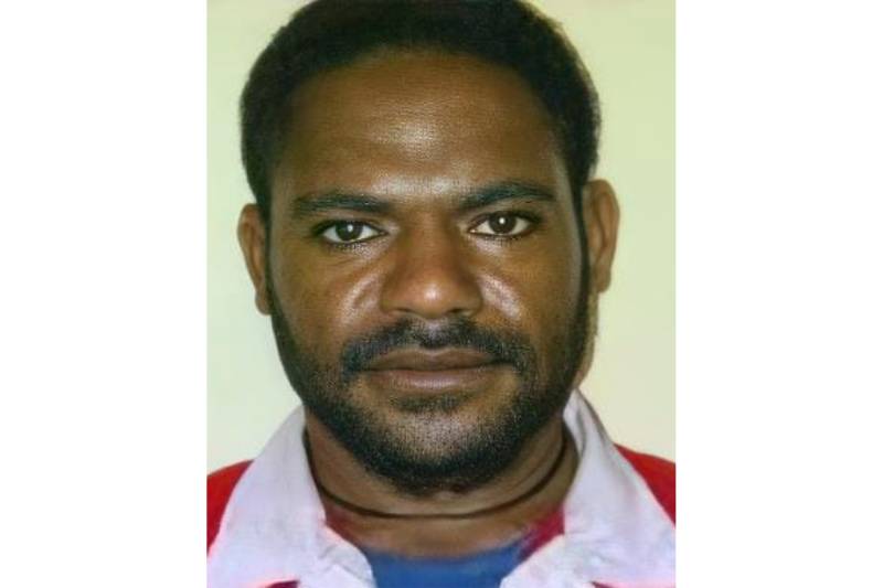 DPO Polres Puncak Jaya, Papua, Osimin Wenda. (dok. Humas Satgas Nemangkawi)
