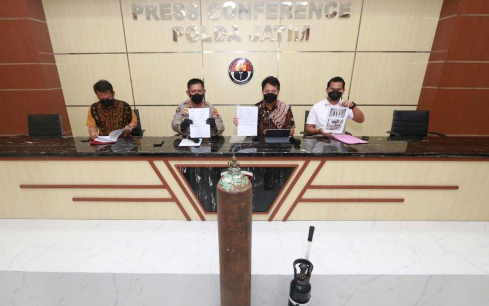 Belum Ada Tersangka, Ini Kronologi Tabung Diduga Isi Oksigen Palsu