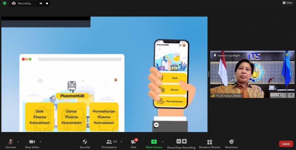Tiga Pekan Diluncurkan, PlasmaHub ITS Sudah Layani 234 Pemohon Donor