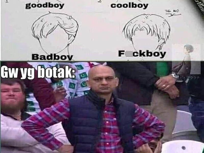 meme muka kesal (instagram.com/meme_kita4lah)
