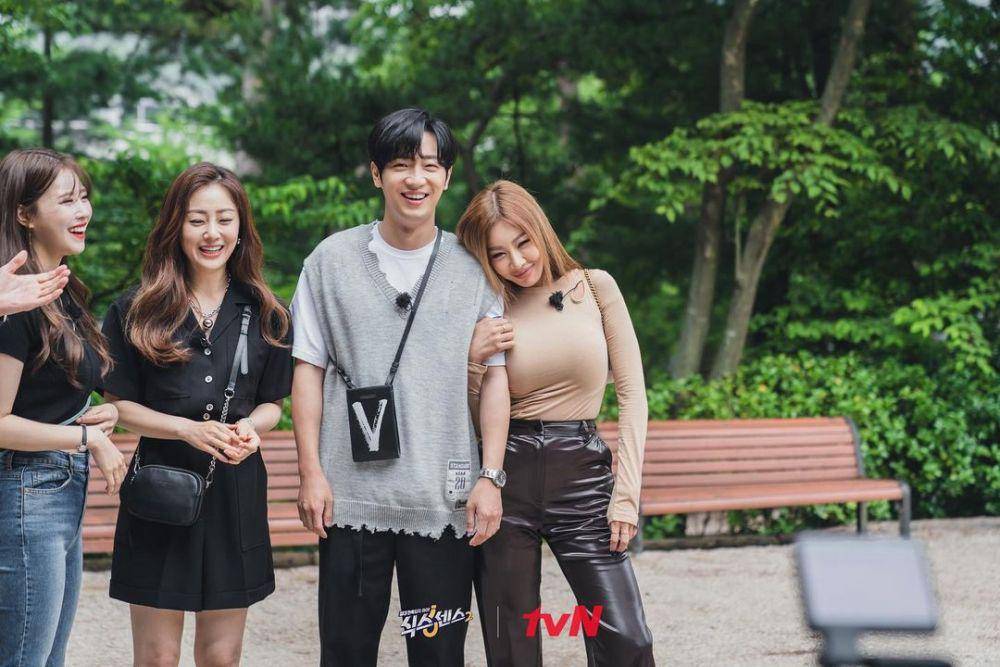 Minju, Oh Na Ra, Lee Sang Yeob, dan Jessi (instagram.com/tvn_joy)