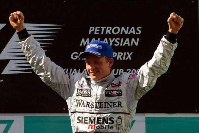 Kimi Raikkonen pada GP Malaysia 2003 (essentiallysports.com)