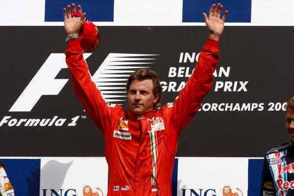 Kimi Raikkonen pada GP Belgia 2009 (motorsportimages.com)