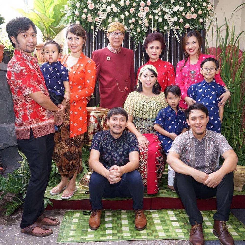 Ayah Vincent Rompies meninggal (Instagram.com/haedy_dot)