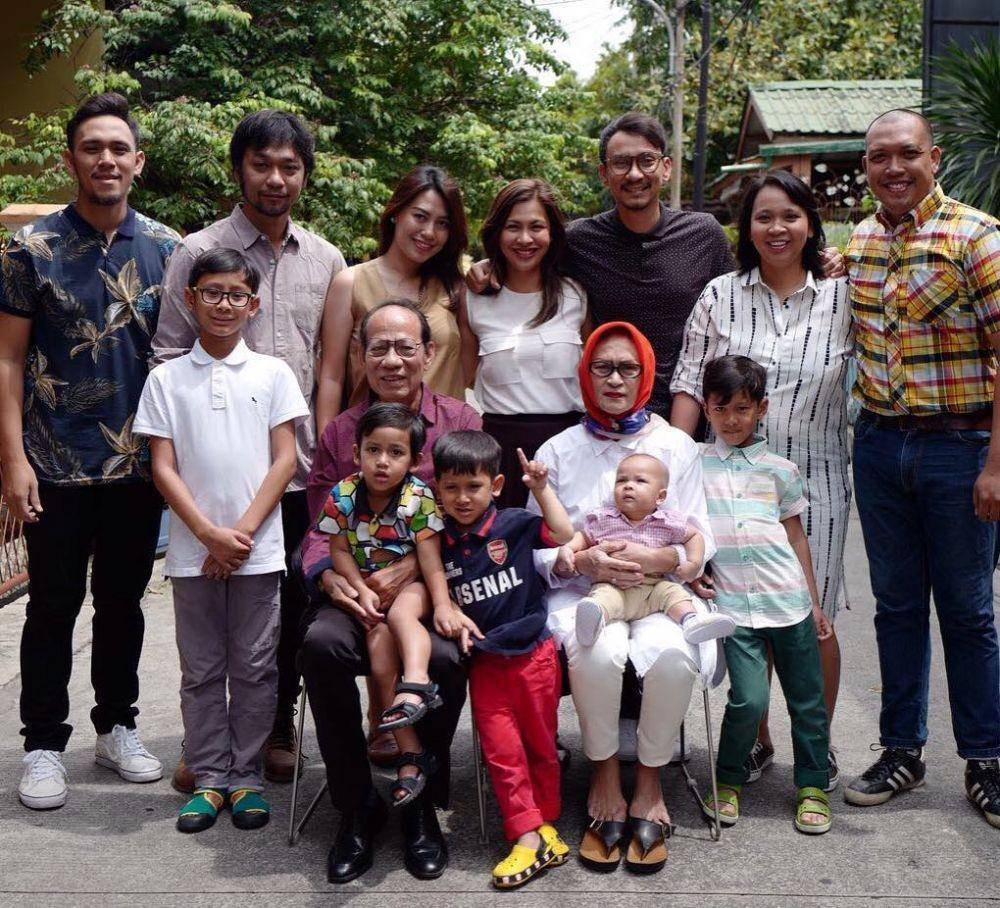 Ayah Vincent Rompies meninggal (Instagram.com/haedy_dot)