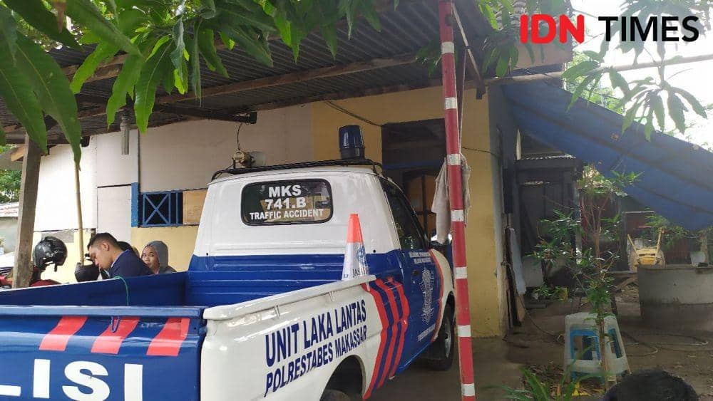 Pemuda di Makassar Buron karena Kecelakaan Maut