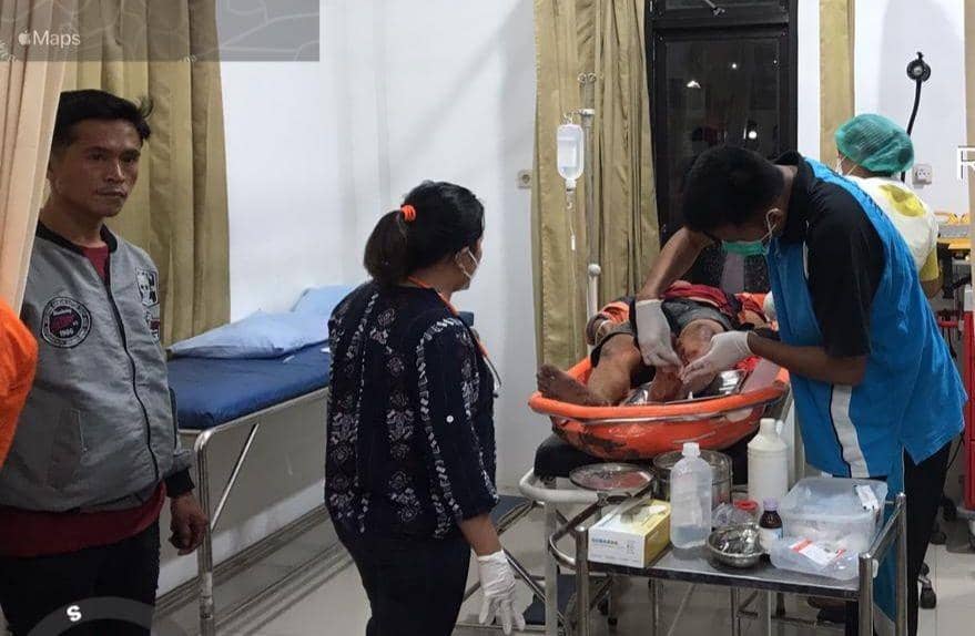 Pemotor Selamat Setelah Jatuh ke Jurang Sedalam 25 Meter di Simalungun