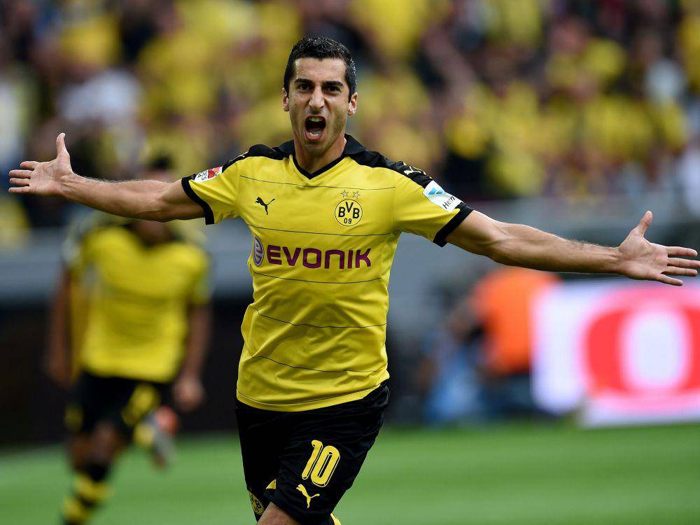 Henrikh Mkhitaryan saat masih membela Dortmund (goal.com)