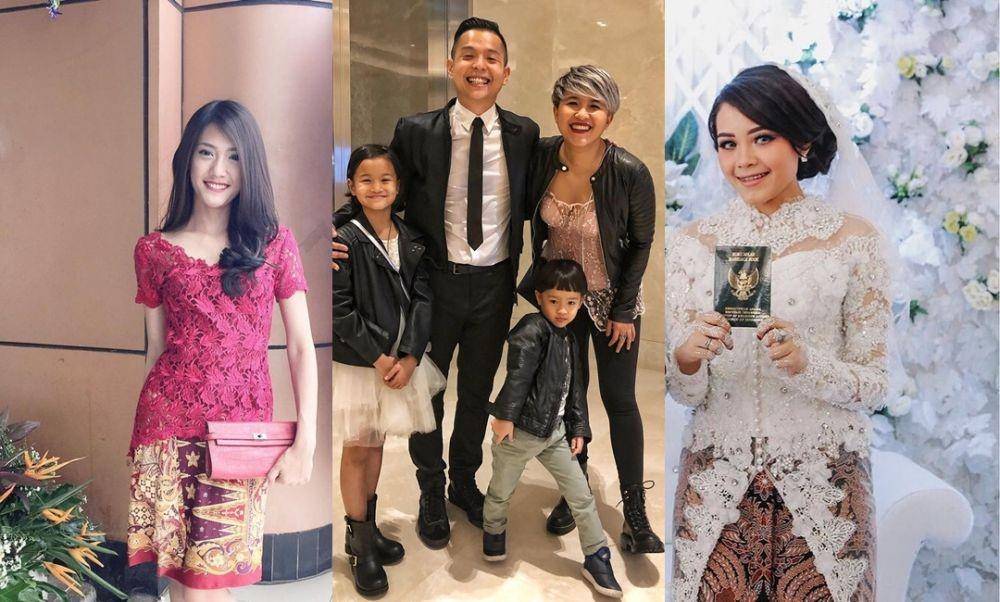 Inspirasi kebaya ala istri komika. (Instagram.com/anissaaziza | Instagram.com/meiranastasia | Instagram.com/fatiyw)