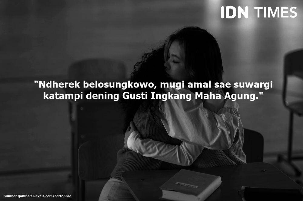 Ucapan belasungkawa Bahasa Jawa (IDN Times/ Dian Septi Arthasalina)