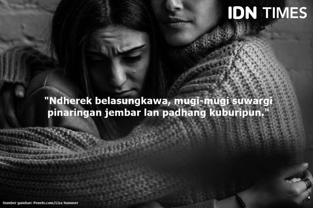 Ucapan belasungkawa Bahasa Jawa (IDN Times/ Dian Septi Arthasalina)