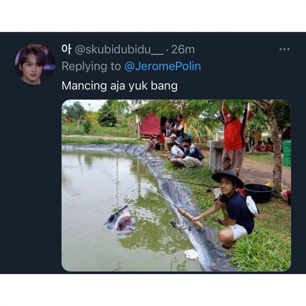 foto Jerome Polin diedit netizen (instagram.com/jeromepolin)