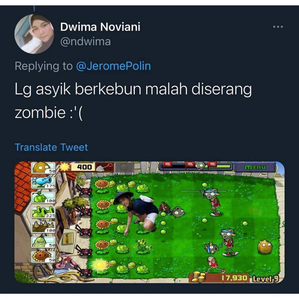 foto Jerome Polin diedit netizen (instagram.com/jeromepolin)