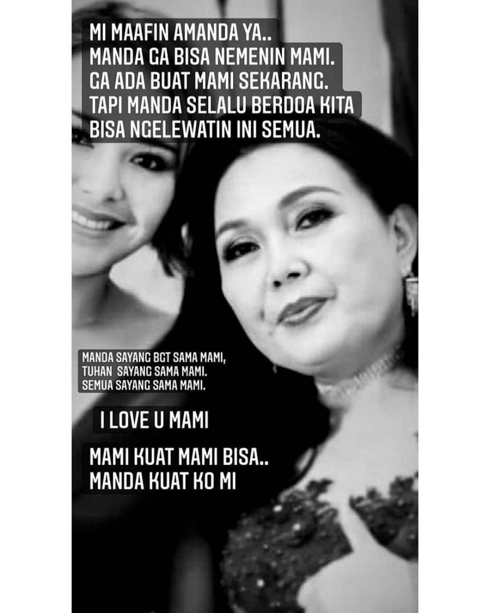 Amanda Manopo dan mamanya (instagram.com/amandamanopo)