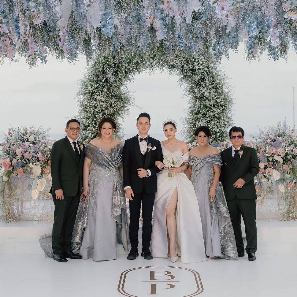 Pernikahan Billy Davidson dan Patricia Devina. (Instagram.com/pattdevdex)