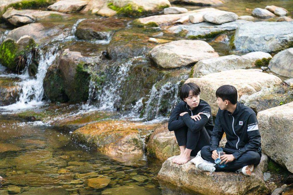 Tang Joon Sang dan Lee Jae In di drama Racket Boys (instagram.com/bbangminton)