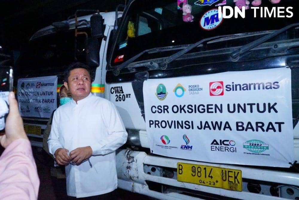 Klaim Kebutuhan di Sumsel Aman, Gubernur Kirim 85 Ton Oksigen ke Jabar (Dok. Humas Pemprov Sumsel)