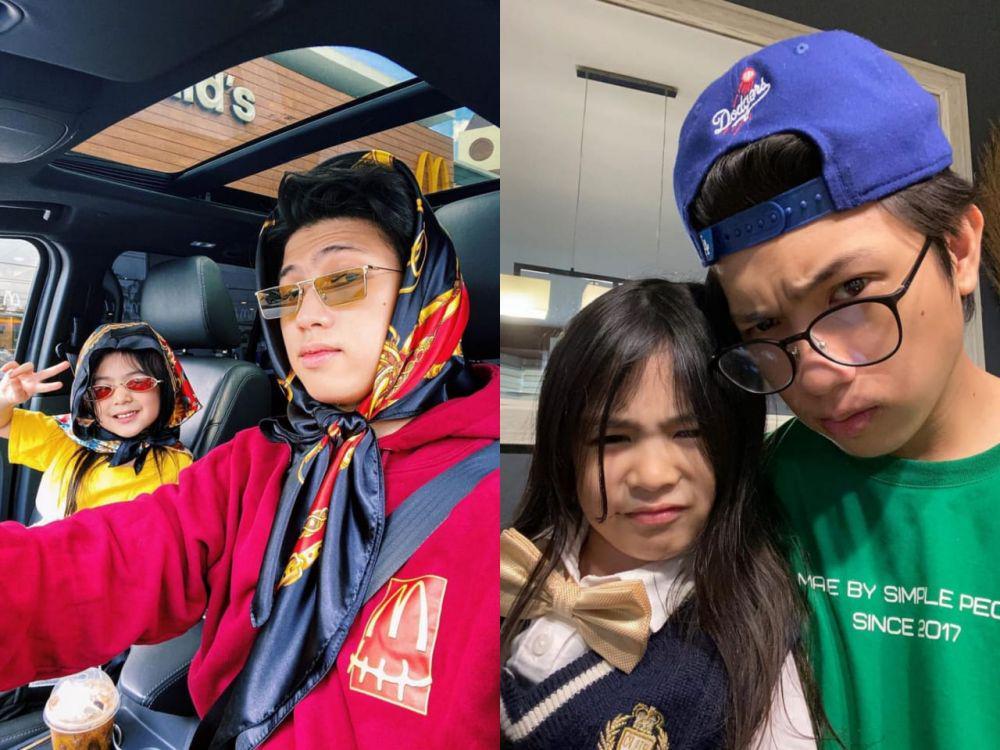 10 Momen Kedekatan Ranz Kyle dengan Adik Bungsunya, Kompak Abis!