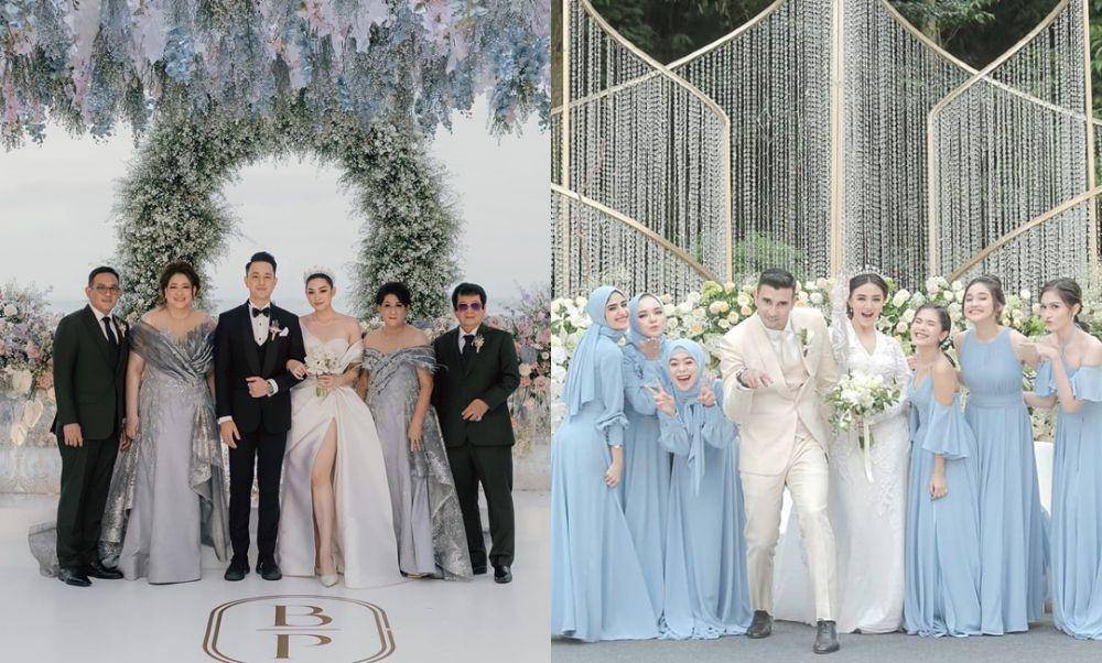 9 Inspirasi Dekor Pelaminan ala Artis, Kece Bertema Adat hingga Floral