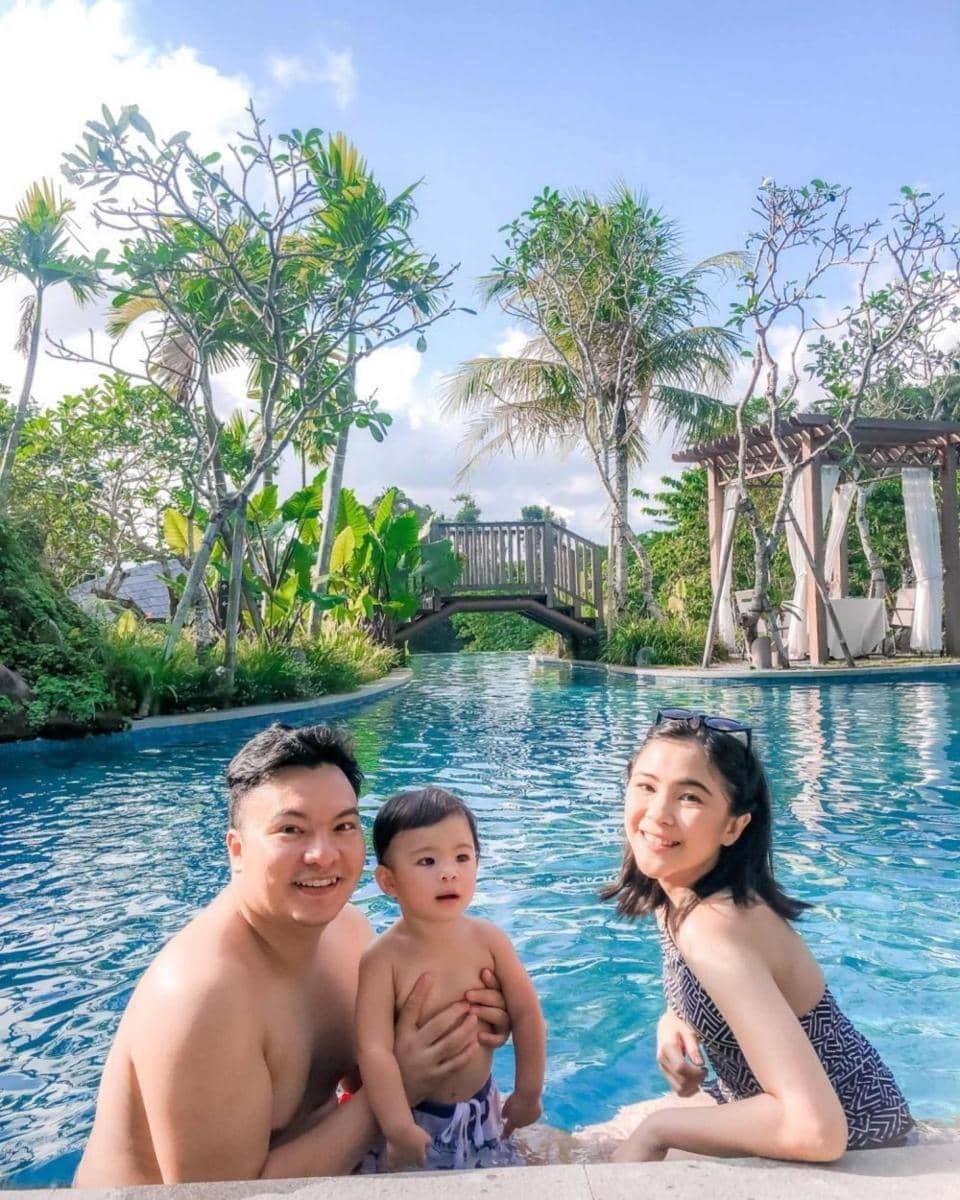 Christy eks Cherrybelle di Bali (Instagram.com/princesskici/)