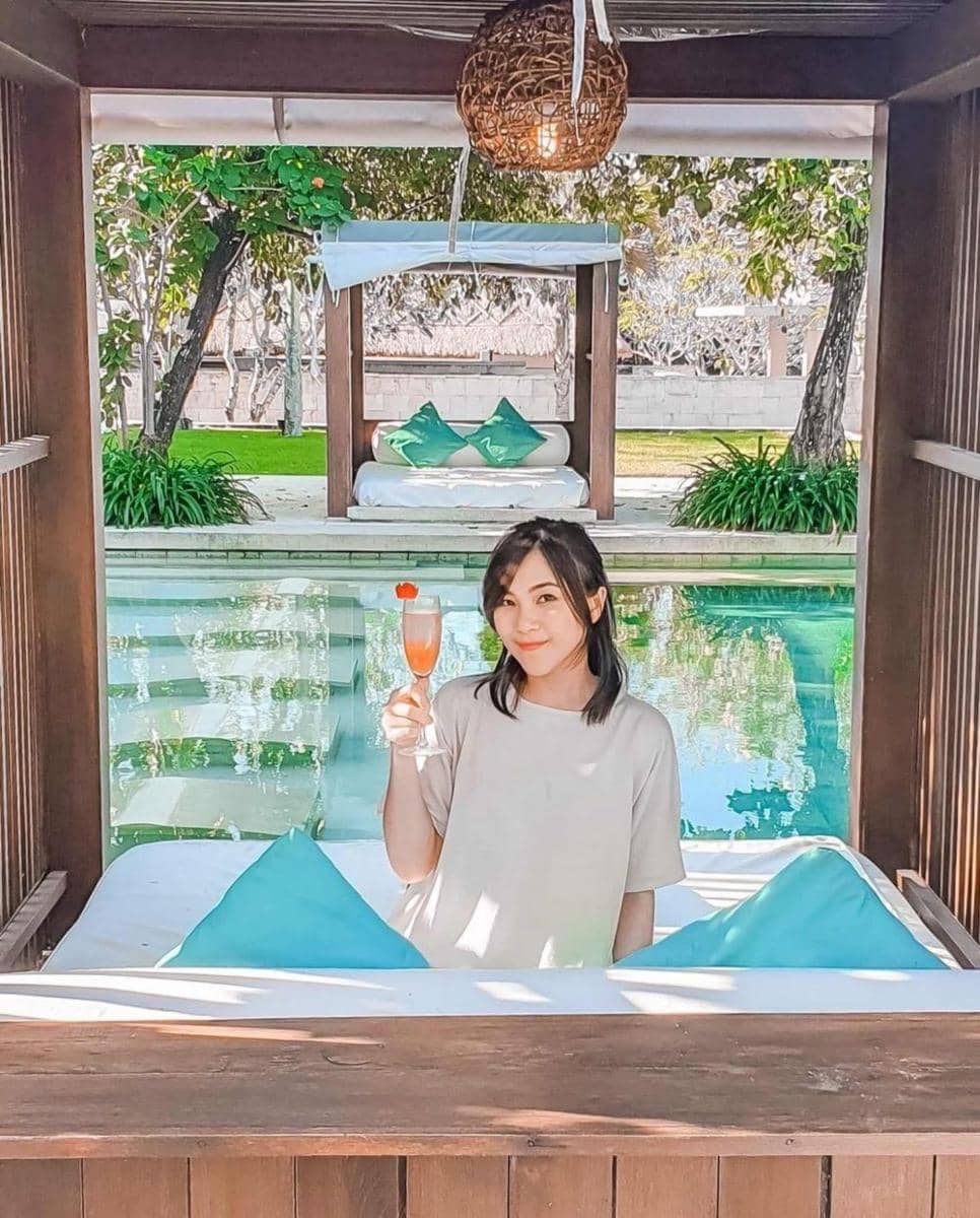 Christy eks Cherrybelle di Bali (Instagram.com/princesskici/)