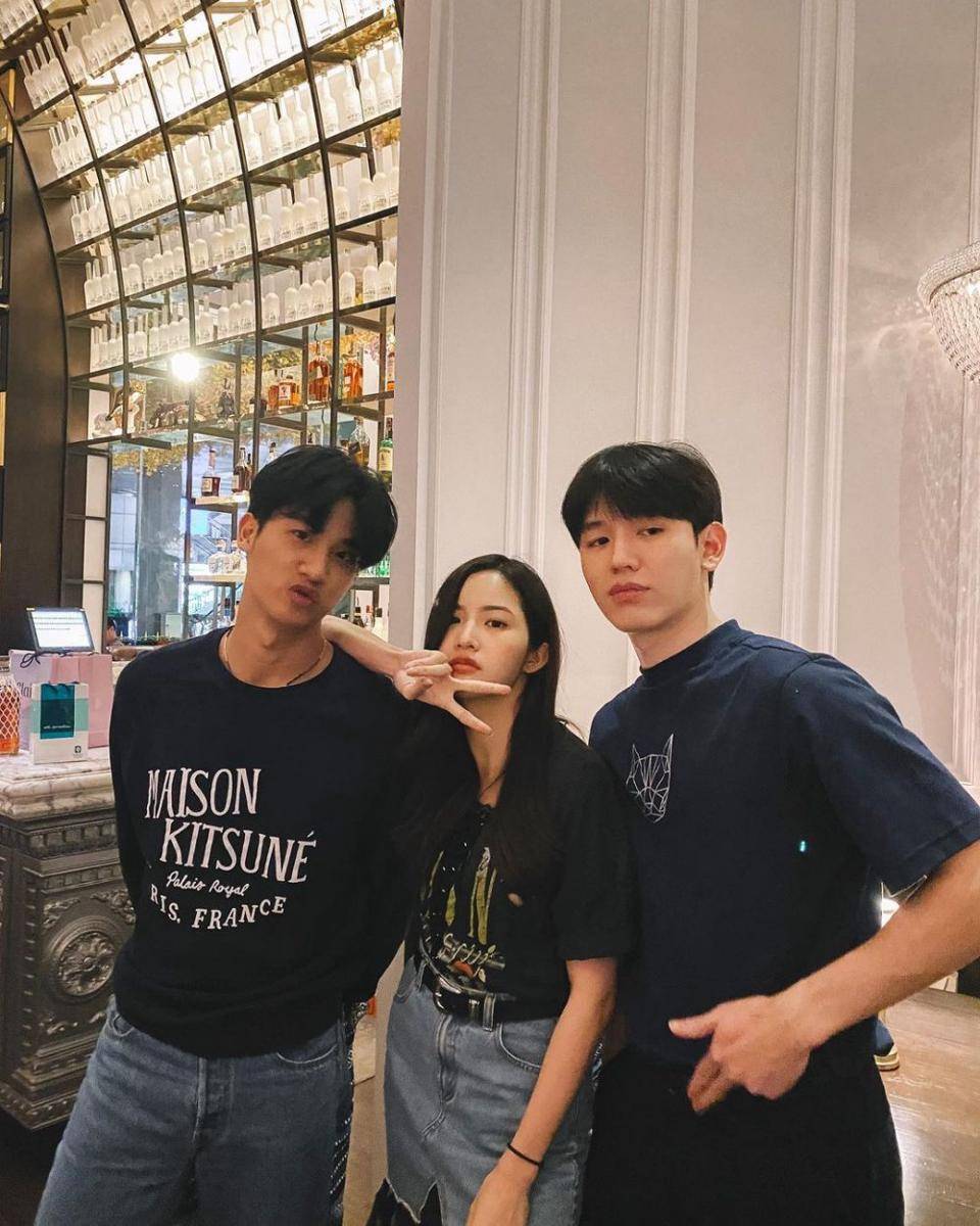 Tawan Vihokratana, WJ Mild dan New Thitipoom (instagram.com/wjmild)