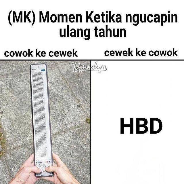 meme beda cewek dan cowok (instagram.com/indo.explain)