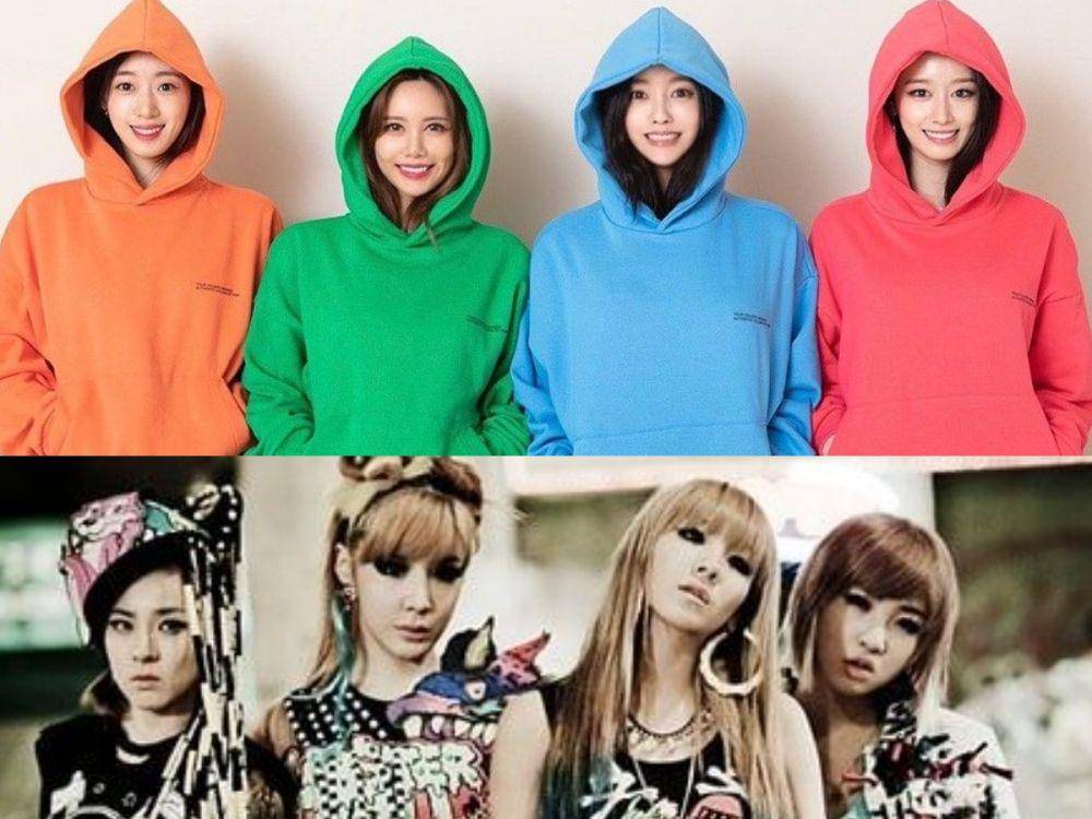 T-ARA dan 2NE1  (instagram.com/jiyeon2__ || instagram.com/2ne1official)