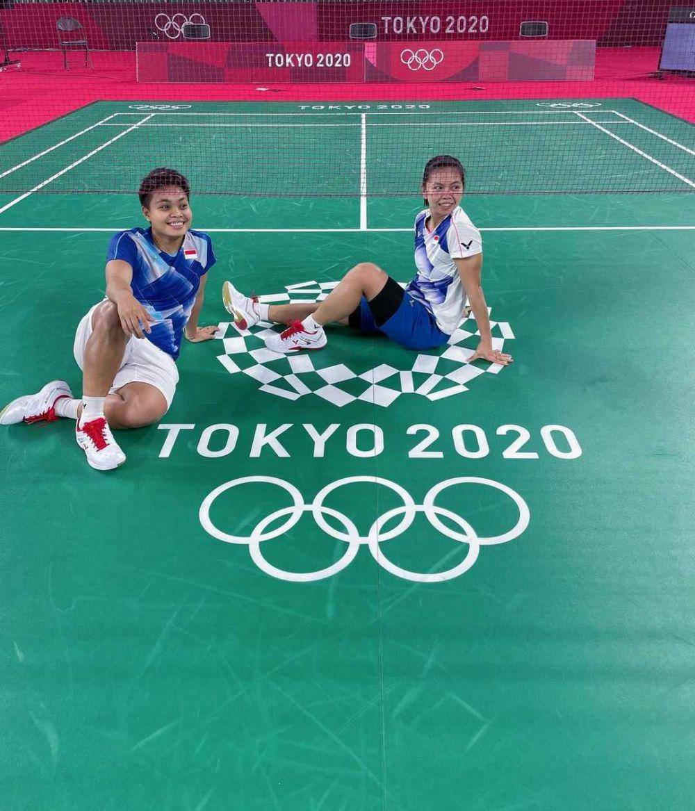 Greysia Polii dan Apriyani Rahayu (instagram.com/greyspolii)