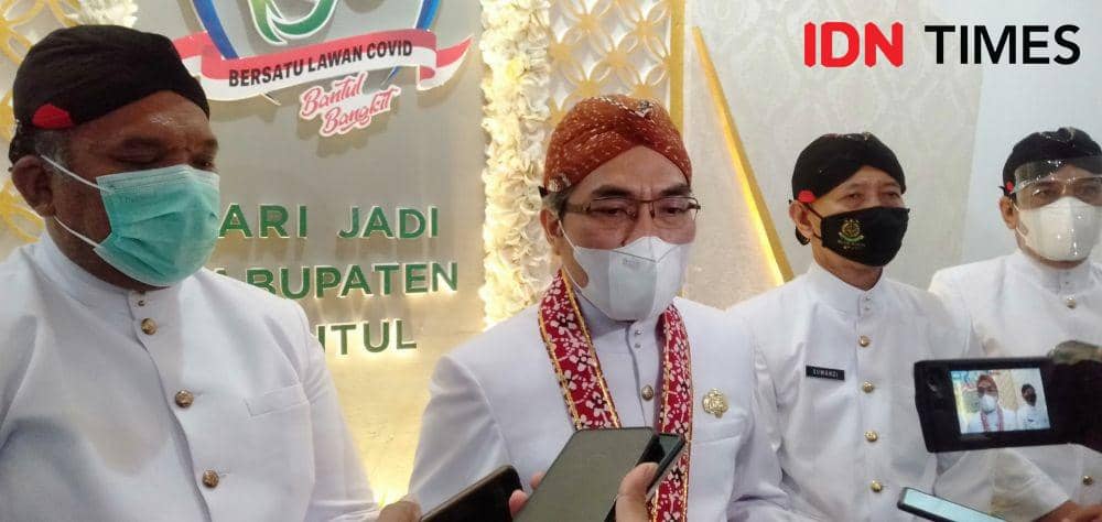 Bupati Bantul, Abdul Halim Muslih. IDN Times/Daruwaskita