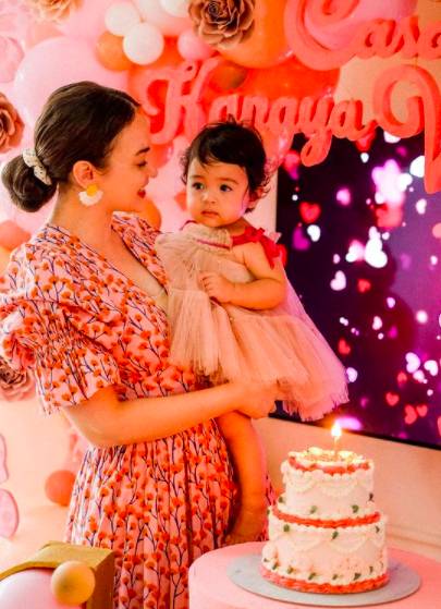 Ulang tahun putri Rianti Cartwright (instagram.com/riantic)