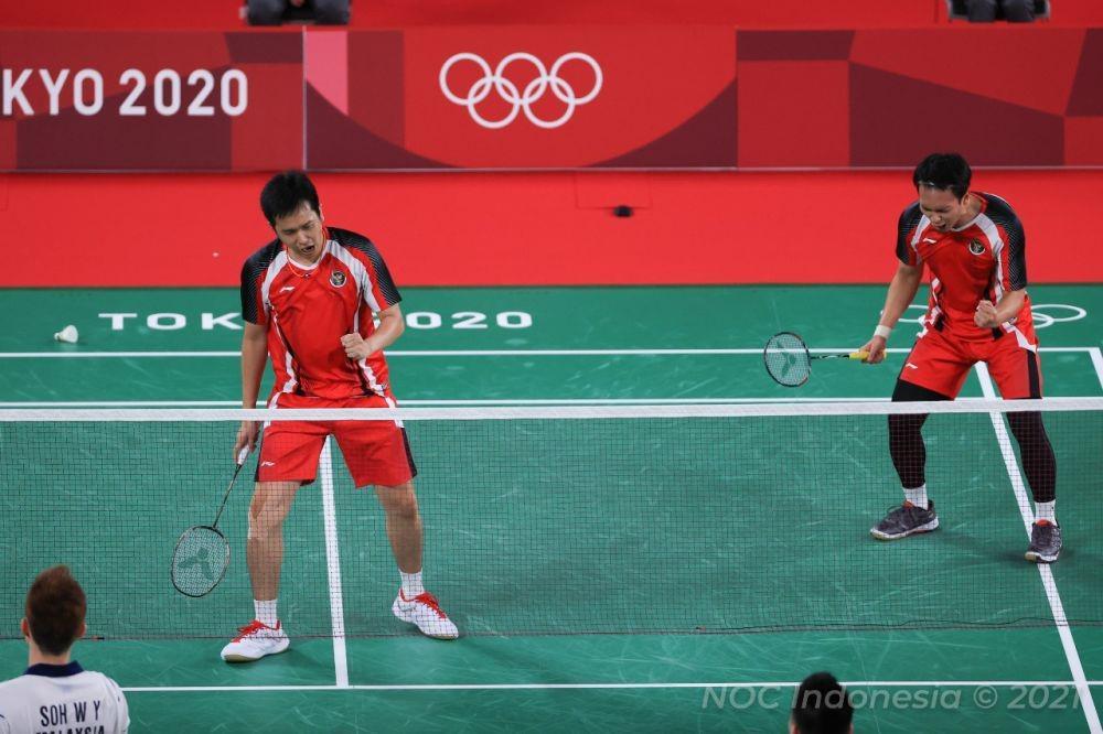[BREAKING] The Daddies Hendra/Ahsan Melaju Mulus ke Semifinal Korea Open 2022