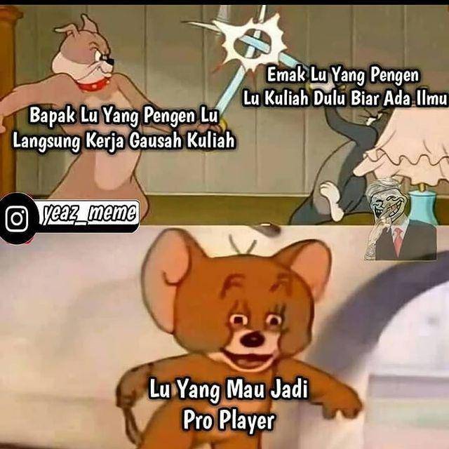 meme beda sendiri (instagram.com/yeaz_meme)