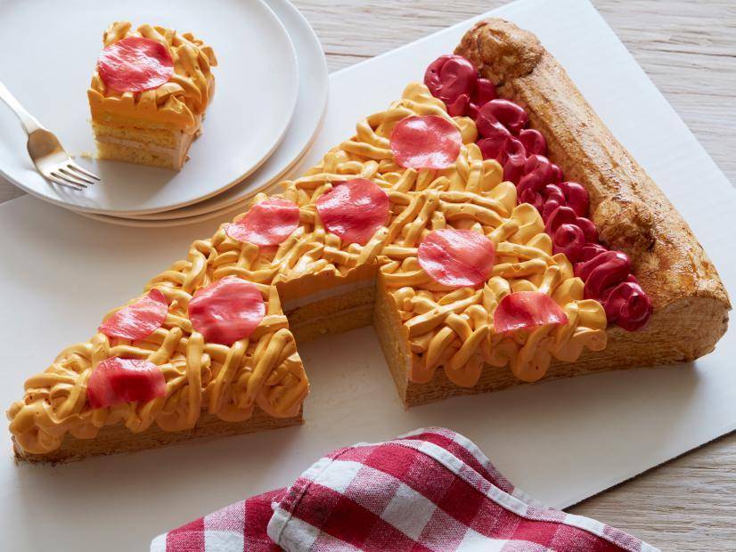 ilustrasi buttercream pizza cake (foodnetwork.com)