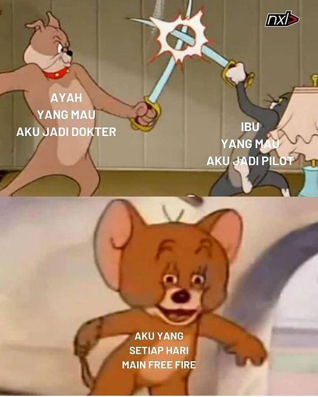 meme beda sendiri (instagram.com/mims.kocak)