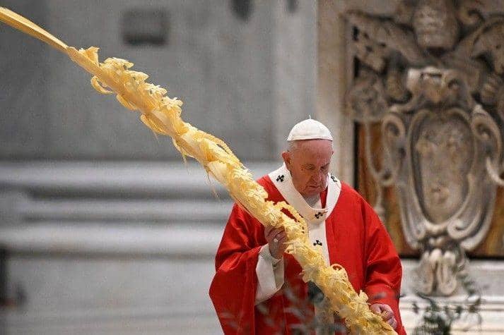 Paus Fransiskus. (ANTARA FOTO/Alberto Pizzoli/Pool via REUTERS)