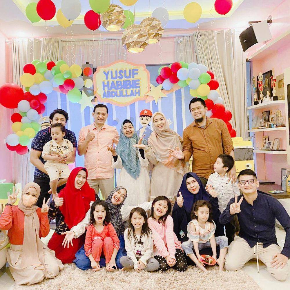 perayaan ultah ke-3 Yusuf Habibie (instagram.com/dr.shindyputri_)