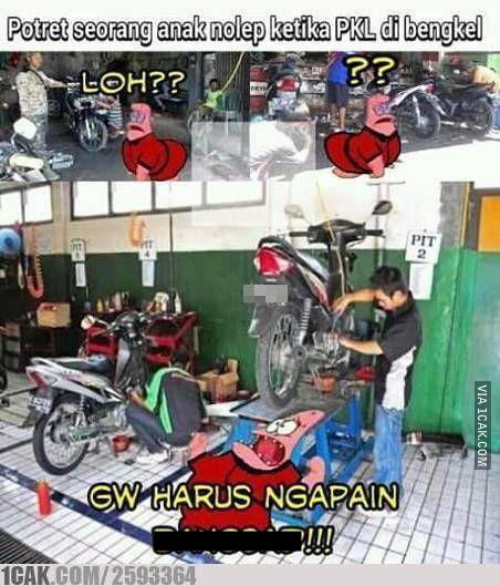 meme servis motor (1cak.com)