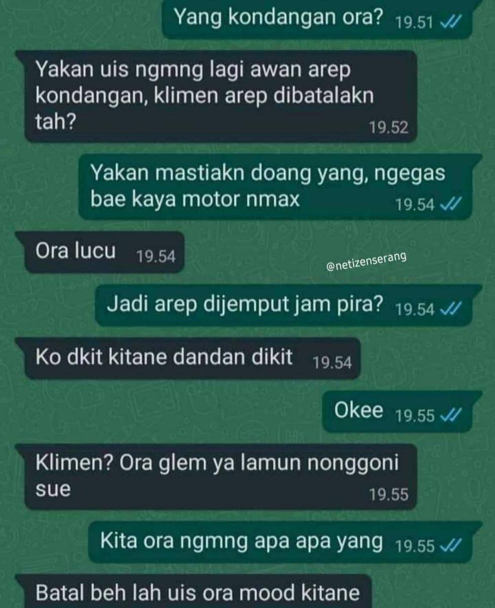 meme bahasa daerah (instagram.com/netizenserang)