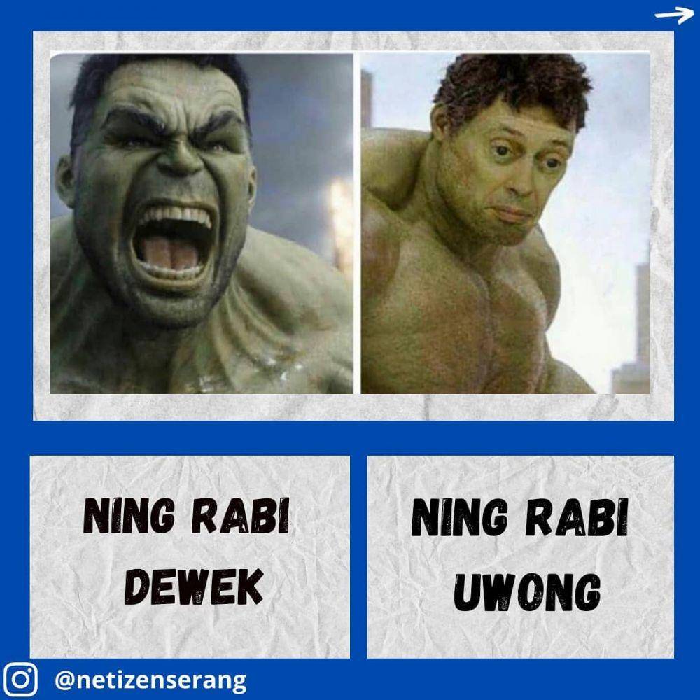 meme bahasa daerah (instagram.com/netizenserang)