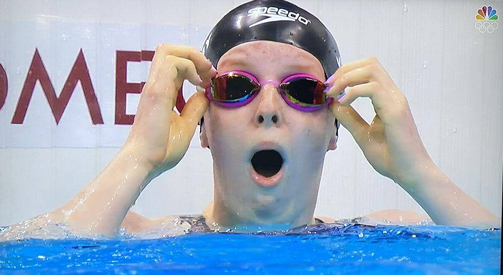 Perenang asal Alaska, Lydia Jacoby. (twitter.com/TheAthletic)
