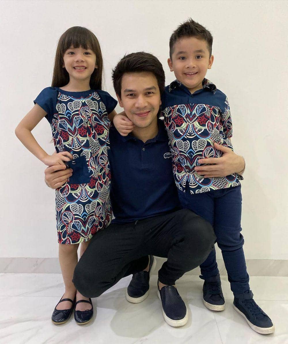 Jonathan Frizzy dan anak kembarnya (instagram.com/ijonkfrizzy)