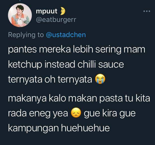 cuitan bule gak suka pedas (twitter.com/eatburgerr)