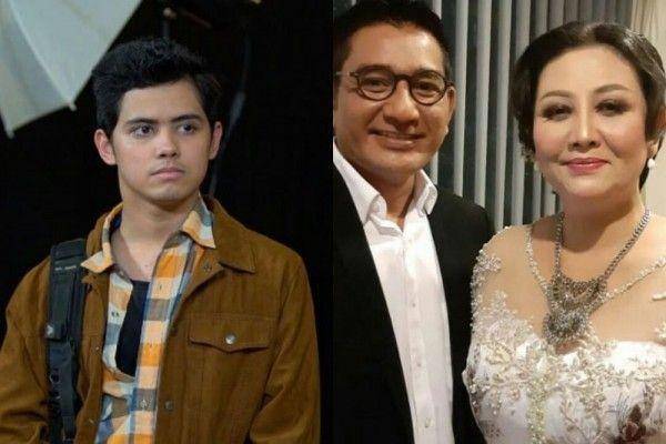 Aliando dan sang ibu yang menikah lagi (instagram.com/keajaibancinta.sctv | instagram.com/tengku_resi)