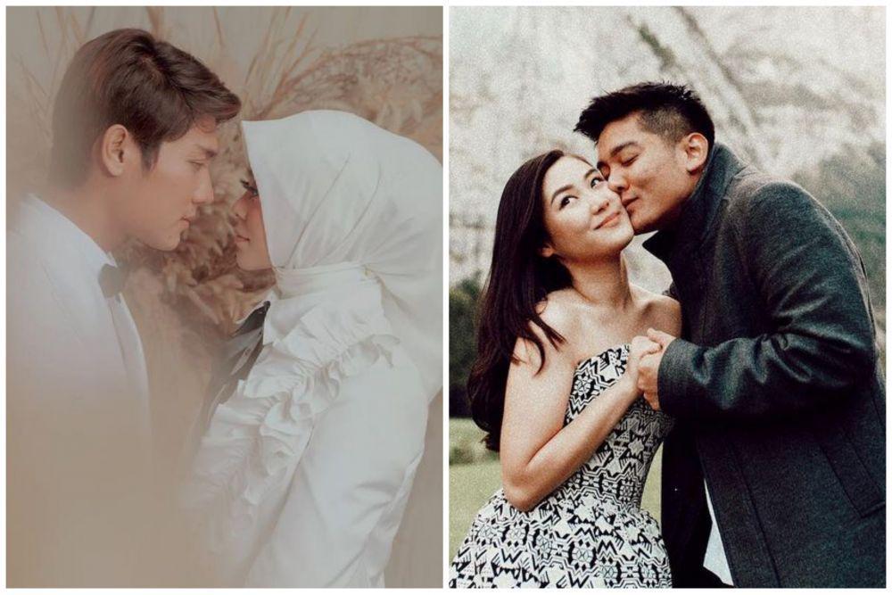 Tunda Pernikahan karena PPKM, 10 Adu Mesra Boy/Karen dan Lesti/Rizky