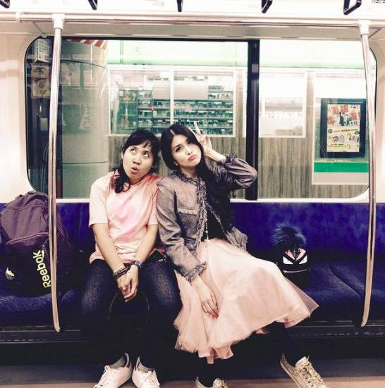 Kebersamaan Sandra Dewi dan asistennya (instagram.com/nduthspears)
