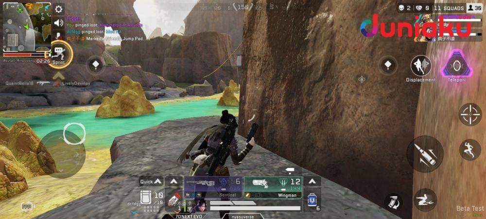 gameplay Apex Legends Mobile. duniaku.com/Adhitya Daniel