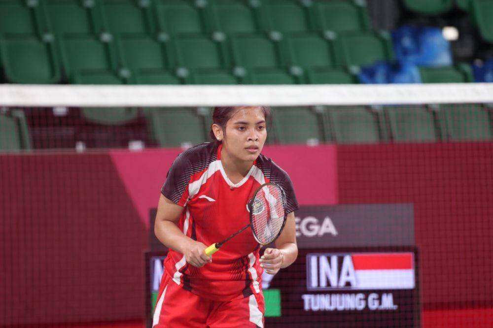 Gregoria Mariska Tunjung di Olimpiade Tokyo 2020 (Dok. NOC Indonesia)