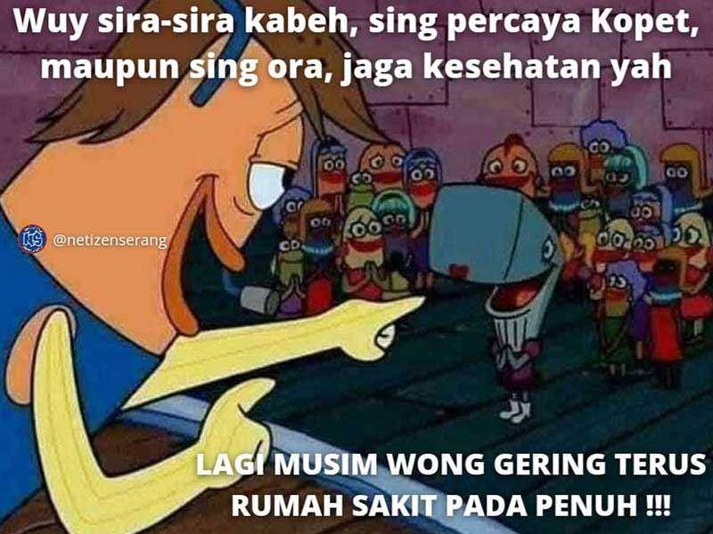 meme bahasa daerah (instagram.com/netizenserang)